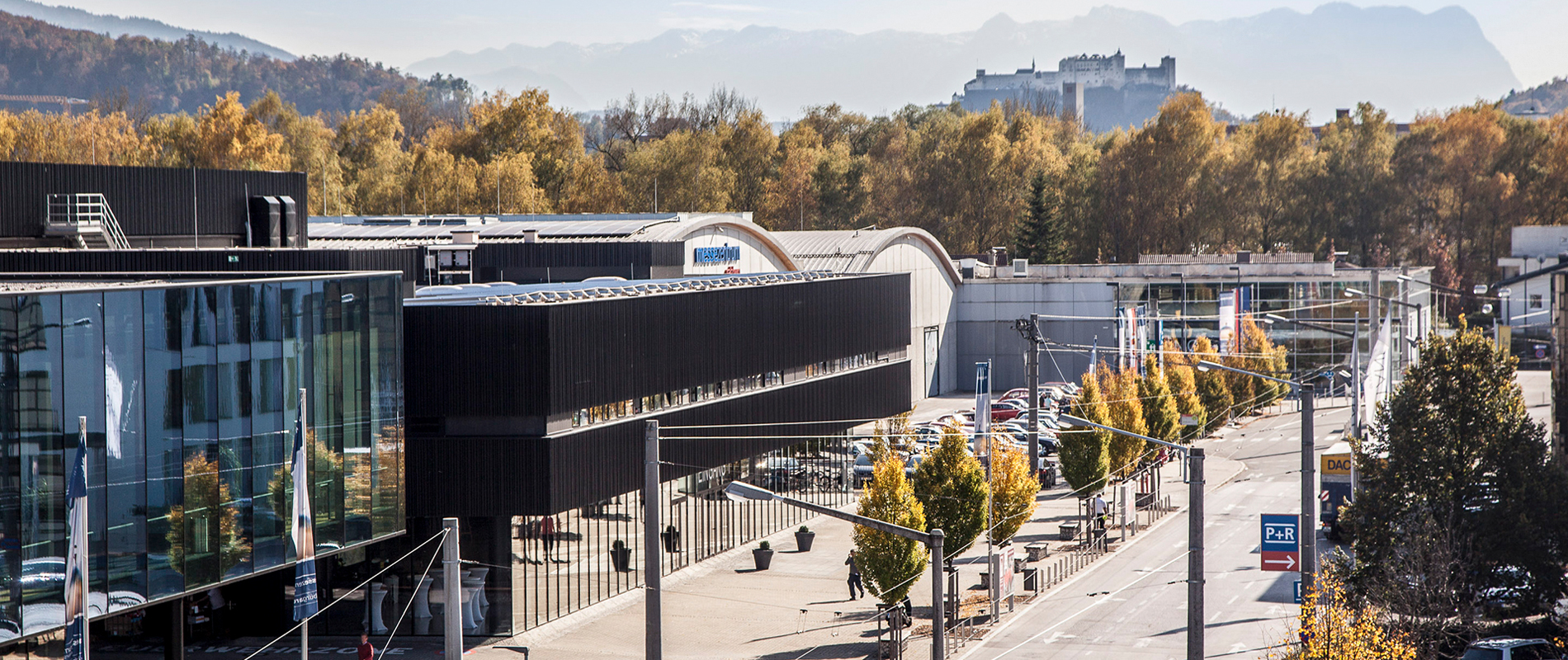 Messezentrum Salzburg Aussenansicht